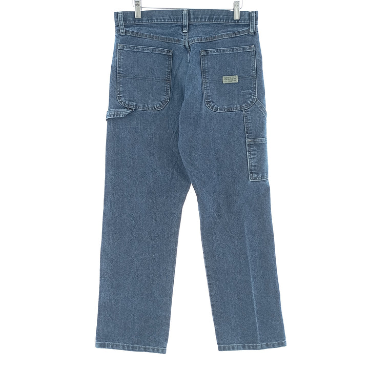 00'S Wrangler Denim Painter Pants Men's W31 equivalent cotton blue type Vintage Second Hand