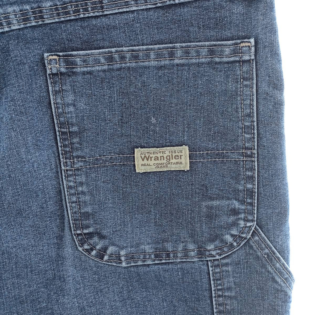 00'S Wrangler Denim Painter Pants Men's W31 equivalent cotton blue type Vintage Second Hand