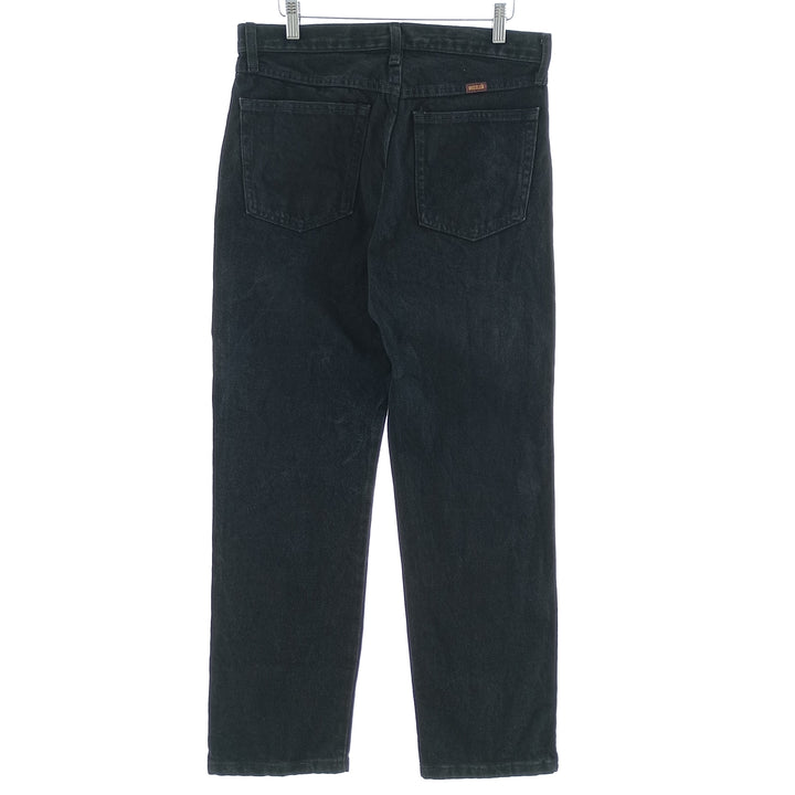 RUSTLER Black Denim Straight Denim Pants Men's W32 equivalent /eaa402784