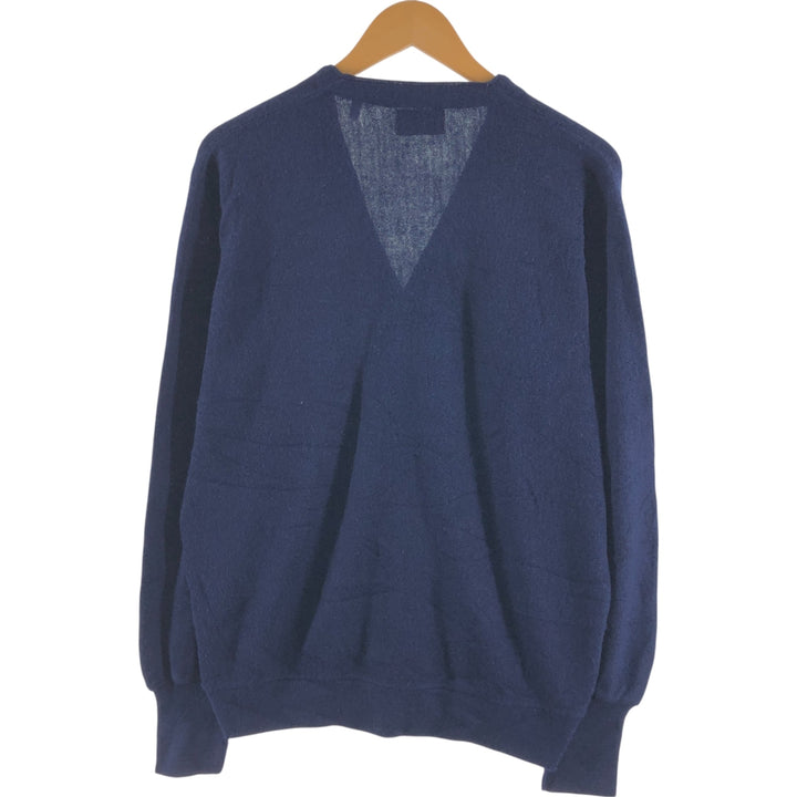 70s~80'S Lacoste LACOSTE IZOD Acrylic Knit Cardigan Made in USA Men's L Size Vintage /eaa402803