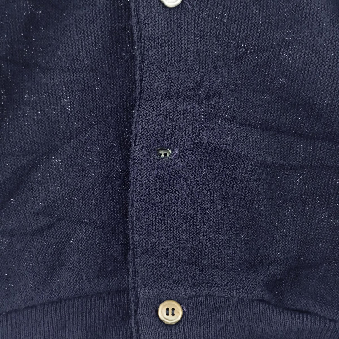 70s~80'S Lacoste LACOSTE IZOD Acrylic Knit Cardigan Made in USA Men's L Size Vintage /eaa402803