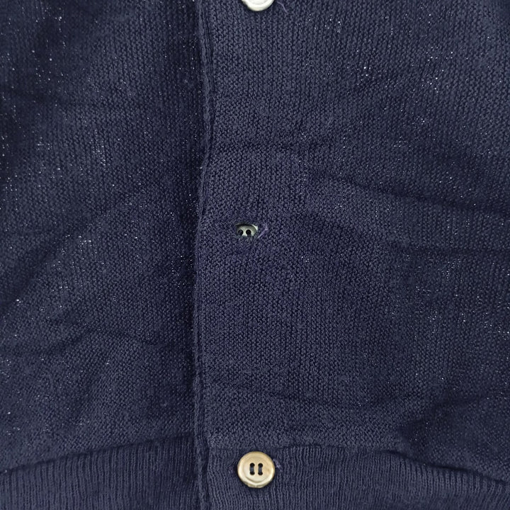 70s~80'S Lacoste LACOSTE IZOD Acrylic Knit Cardigan Made in USA Men's L Size Vintage /eaa402803