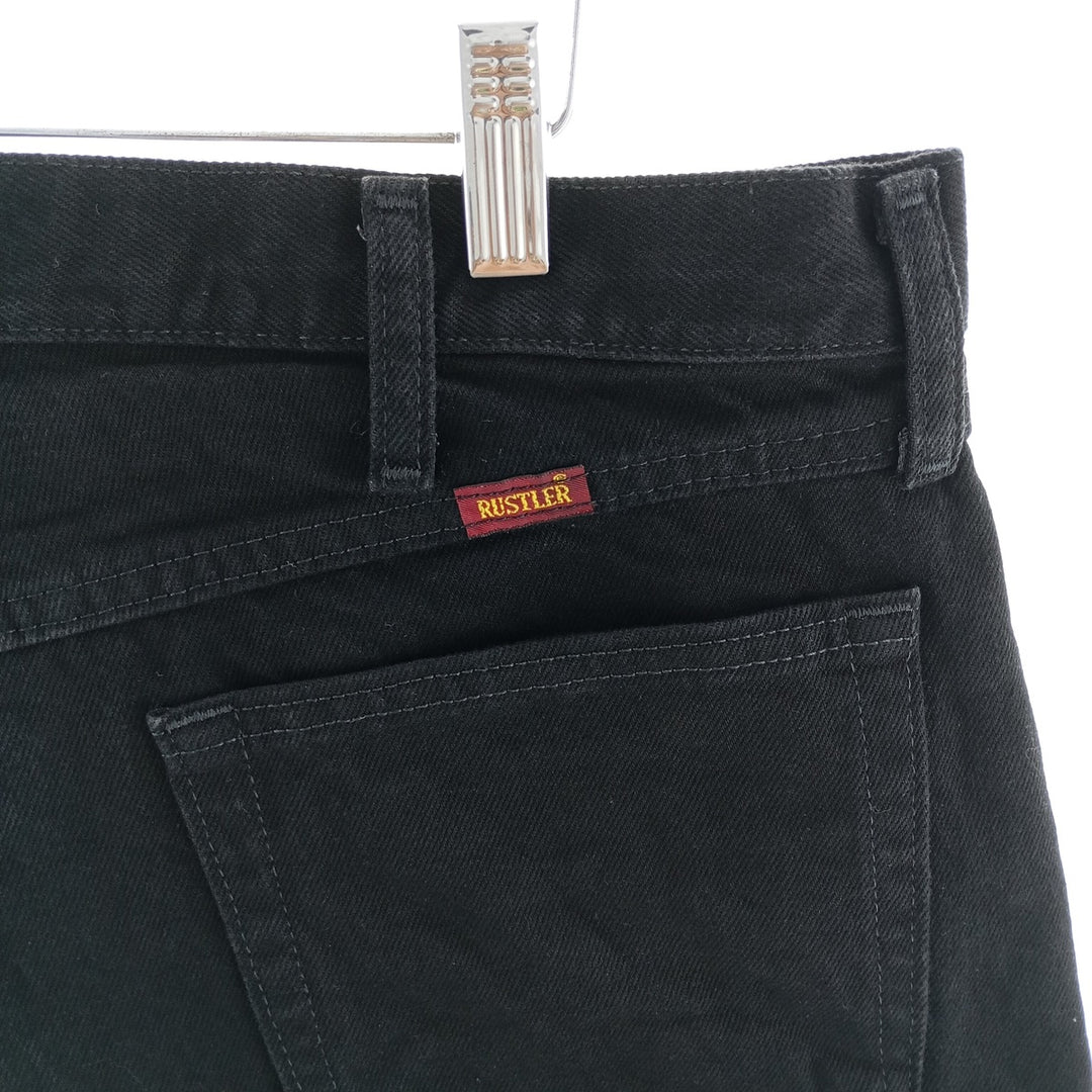 RUSTLER Black Denim Straight Denim Pants Men's W36 equivalent /eaa402814