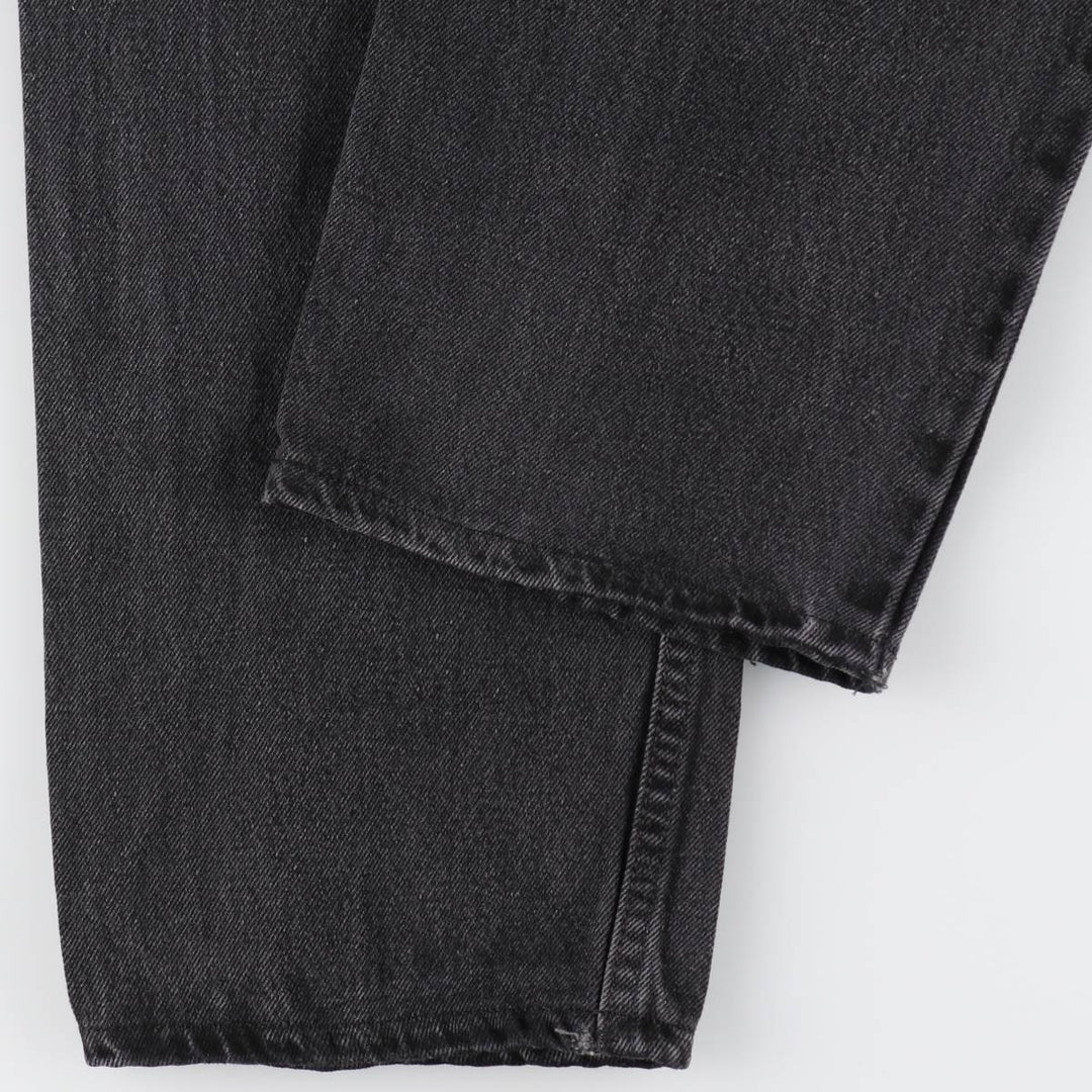 Levi's 550 Relaxed Fit Black Denim Tapered Denim Pants Men's W34 equivalent / eaa402838