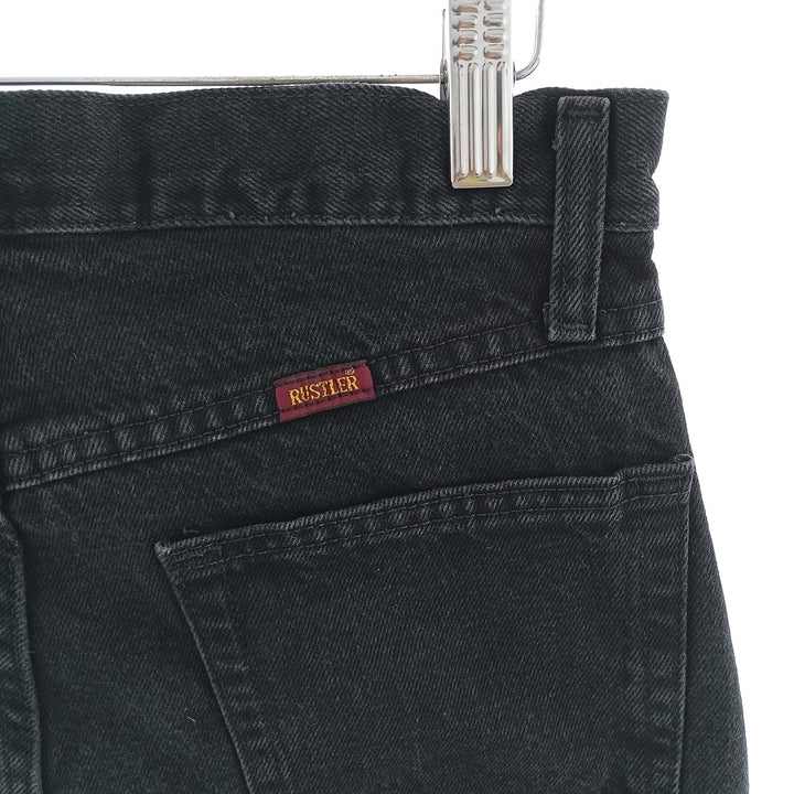 RUSTLER Black Denim Tapered Denim Pants Men's W30 equivalent / eaa402869