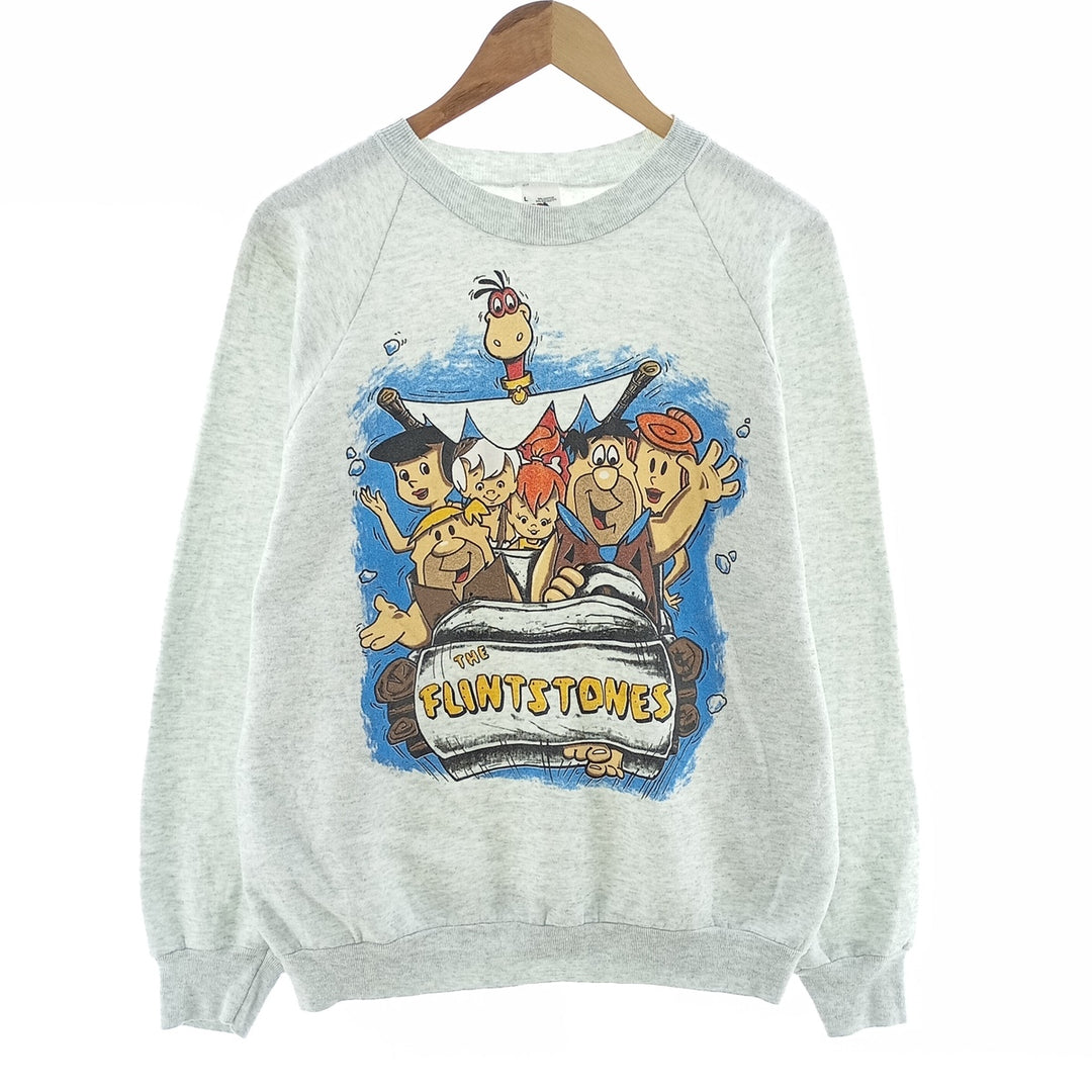 90'S Fruit of the Loom The Flintstones Character Sweatshirt, Made in USA, Men's L size /eaa402901