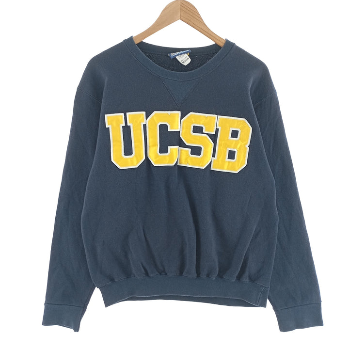 90'S college sweatshirt, sweatshirt, made in USA, men's size M, vintage /eaa403023