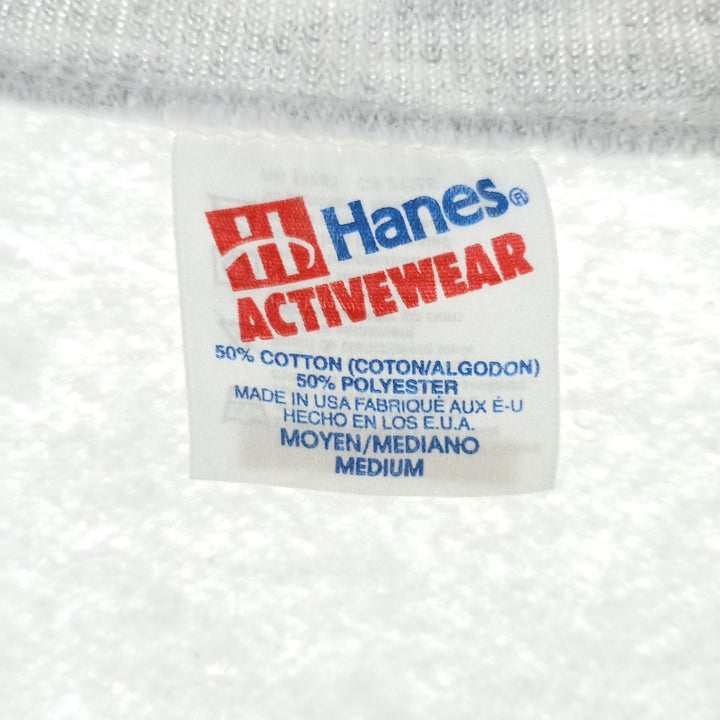 90'S Hanes ACTIVEWEAR printed sweatshirt, made in USA, men's size M, vintage /eaa403057