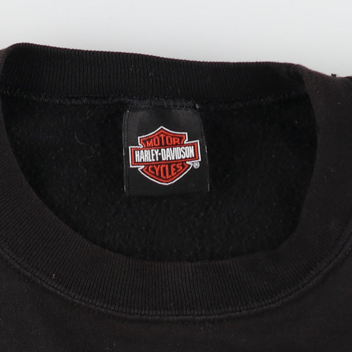 00'S Harley-Davidson Advertising Sweatshirt Trainer Men's XL / eaa403076