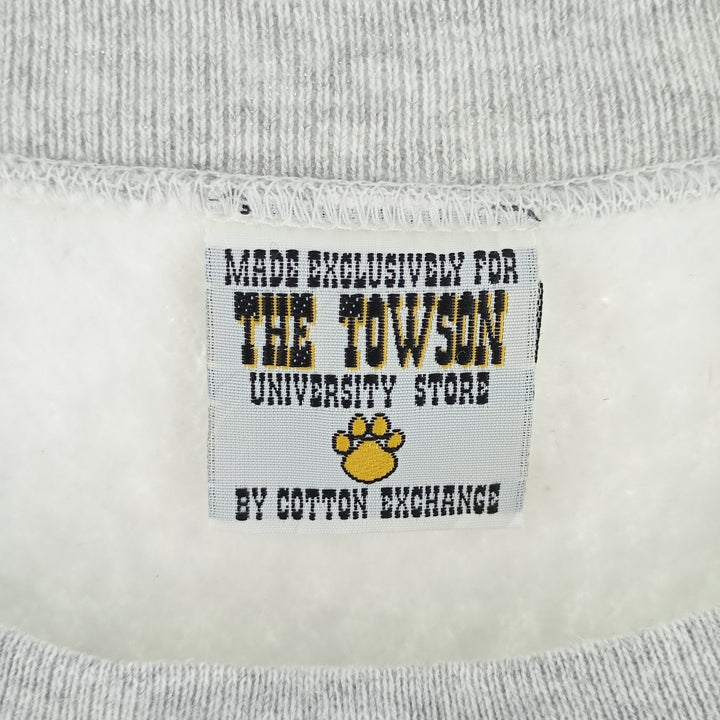 THE COTTON EXCHANGE Reverse Weave College Sweatshirt, Men's XL Size, Vintage /eaa403153