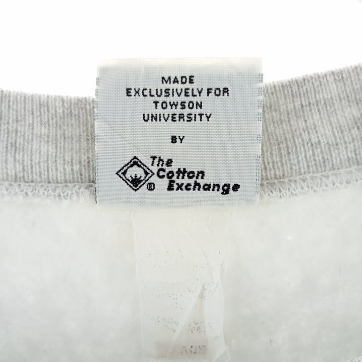 THE COTTON EXCHANGE Reverse Weave College Sweatshirt, Men's XL Size, Vintage /eaa403153