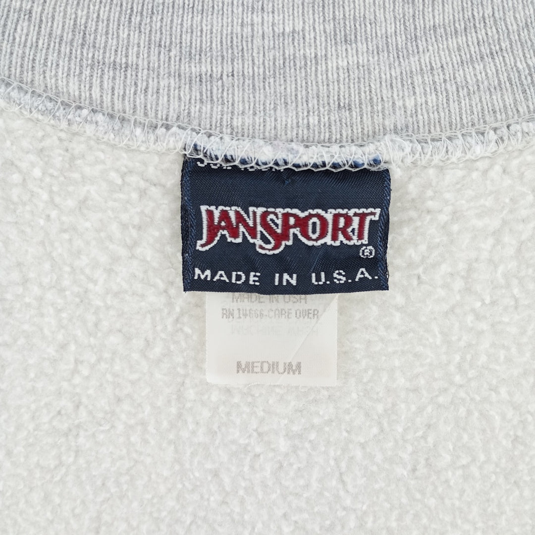 90'S JanSport Reverse Weave College Sweatshirt, Made in USA, Men's M, Vintage /eaa403158