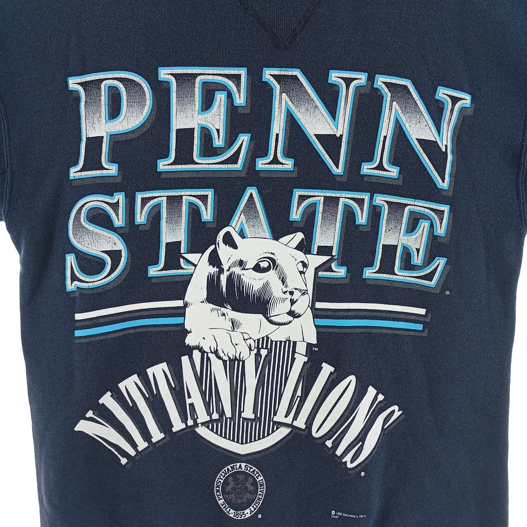 90'S SIGNAL PENN STATE Pennsylvania State University college sweatshirt, made in USA, men's size M, vintage /eaa403242