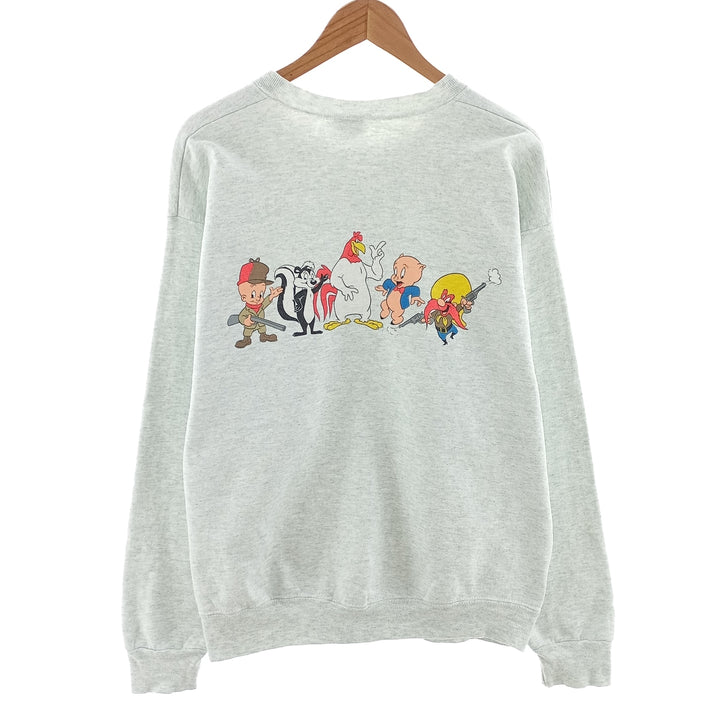 90'S ACME CLOTHING Looney Tunes character sweatshirt, made in USA, men's size L, vintage /eaa403316