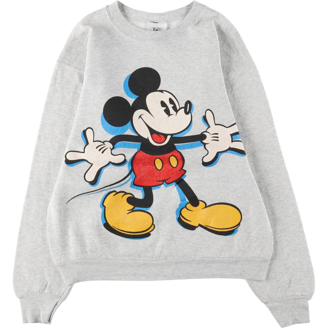 90'S MICKEY and CO MICKEY MOUSE Mickey Mouse character sweatshirt, sweatshirt, men's size L, vintage / eaa403350