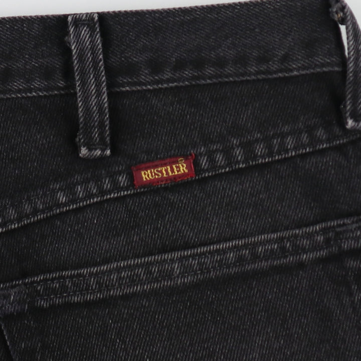 RUSTLER Black Denim Straight Denim Pants Men's W34 equivalent /eaa403381