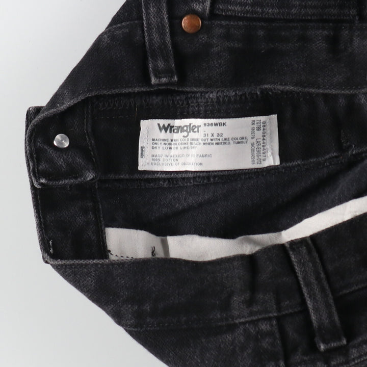 90'S Wrangler Black Denim Straight Denim Pants Men's W31 Vintage / eaa403387