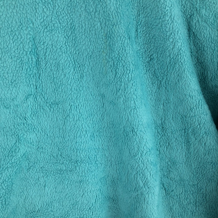 Vintage 80s-90'S Patagonia Triangle Tag 25359 Half-Zip Fleece Pullover, Made in USA, Women's Size L polyester Blue type light blue Vintage Second Hand