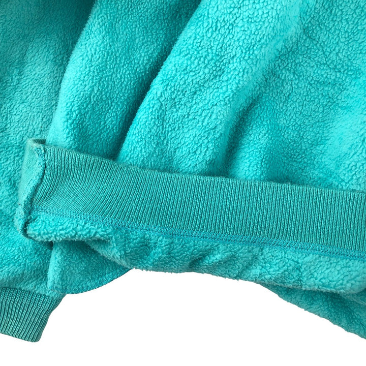 Vintage 80s-90'S Patagonia Triangle Tag 25359 Half-Zip Fleece Pullover, Made in USA, Women's Size L polyester Blue type light blue Vintage Second Hand