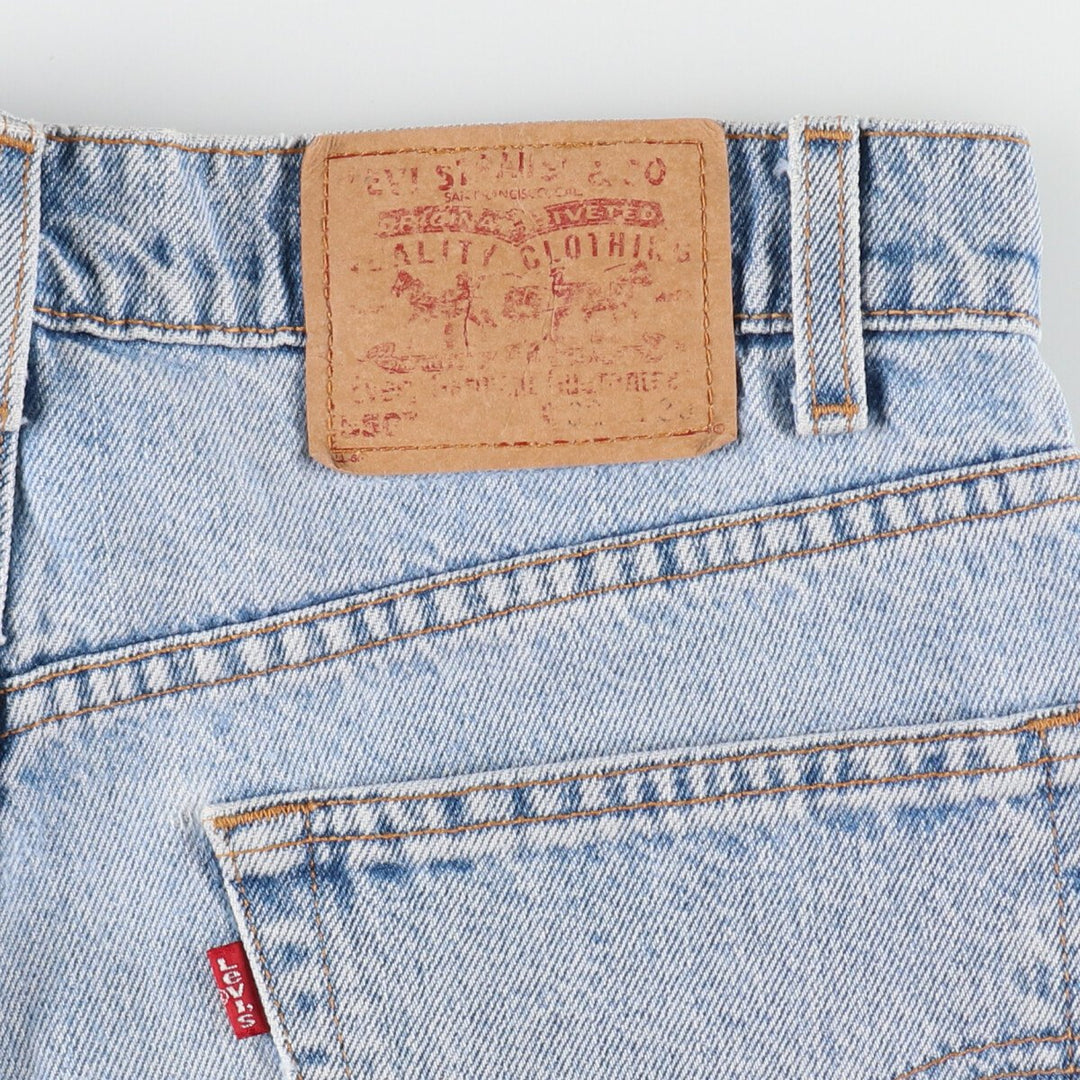 90'S Levi's 550 Relaxed Fit Tapered Denim Pants Men's W32 Vintage / eaa403452