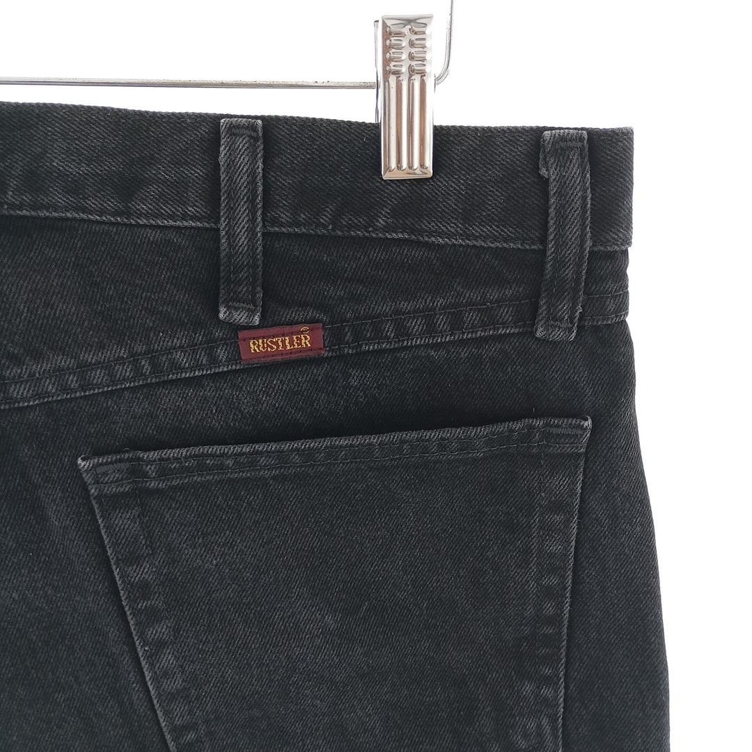 RUSTLER Black Denim Straight Denim Pants Men's W34 equivalent / eaa403479