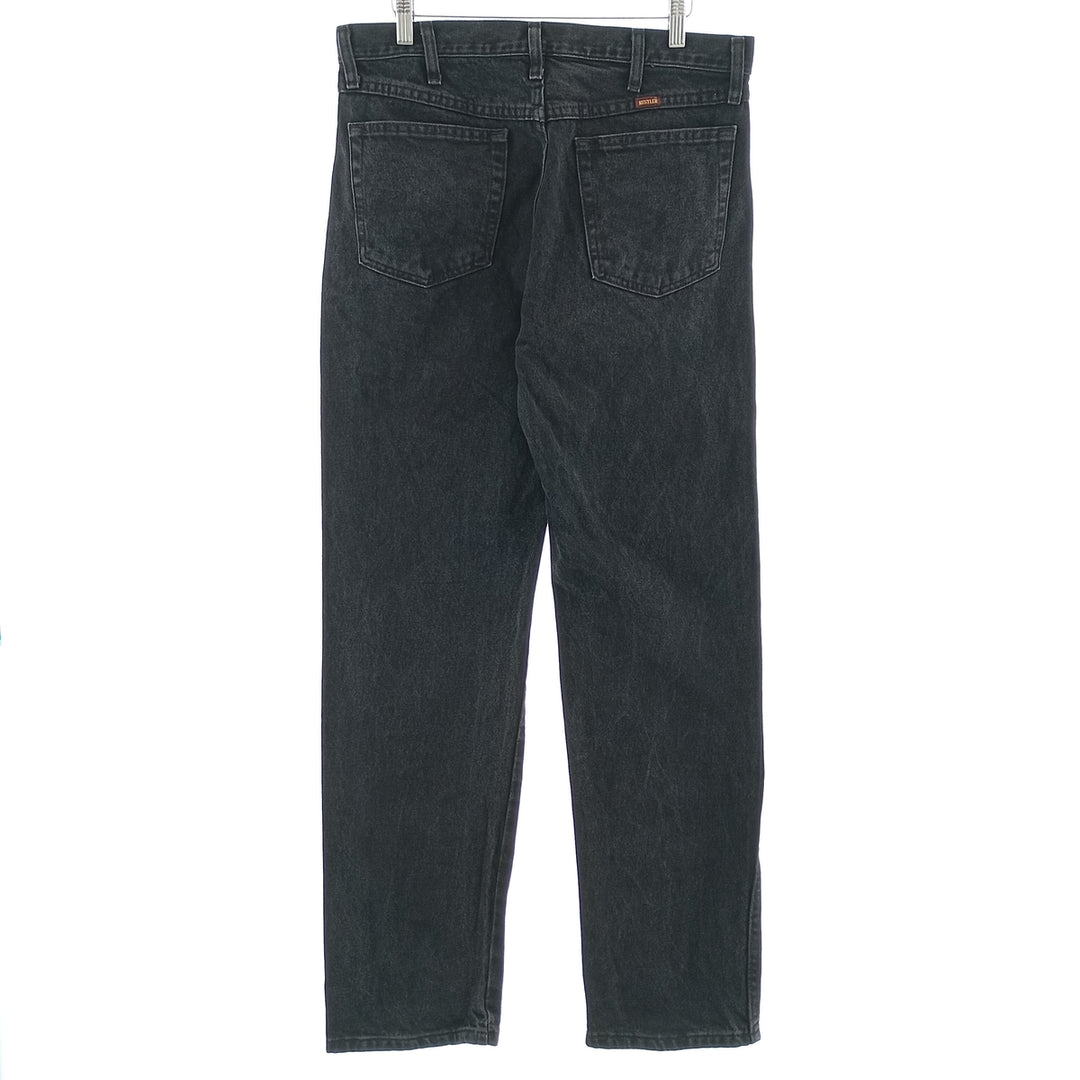 RUSTLER Black Denim Straight Denim Pants Men's W34 equivalent / eaa403480