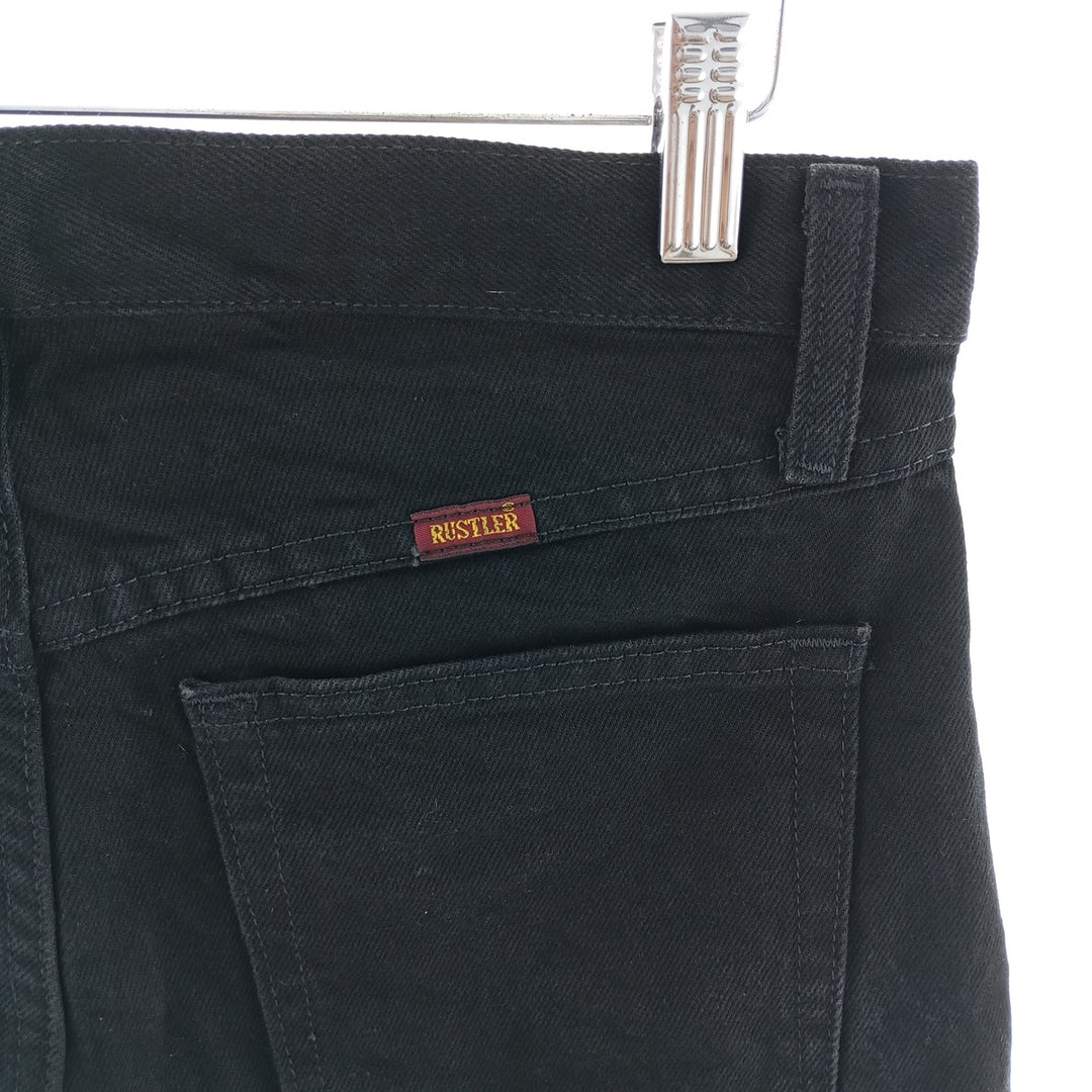 RUSTLER Black Denim Straight Denim Pants Men's W31 equivalent / eaa403488