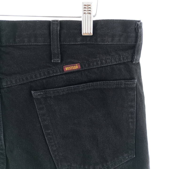 RUSTLER Black Denim Straight Denim Pants Men's W36 equivalent /eaa403531