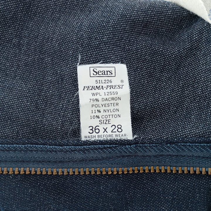 80'S Sears TOUGHSKINS Bat-dyed Denim Painter Pants Men's Vintage W36 / eaa403572