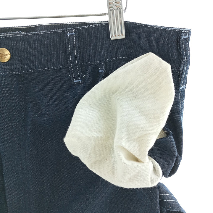 80'S Sears TOUGHSKINS Bat-dyed Denim Painter Pants Men's Vintage W36 / eaa403572