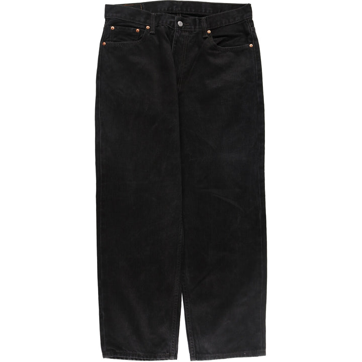 Levi's 550 Black Denim Tapered Denim Pants Men's W36 equivalent / eaa403613