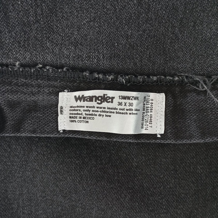 90'S Wrangler Black Denim Straight Denim Pants Men's W35 Vintage / eaa403621