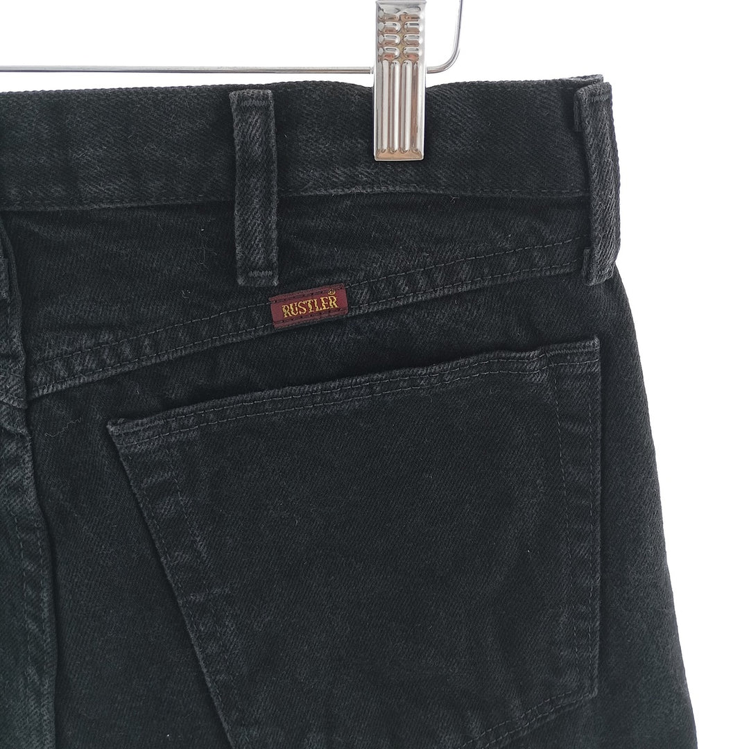 Rustler Black Denim Straight Denim Pants Men's W32 equivalent / eaa403623