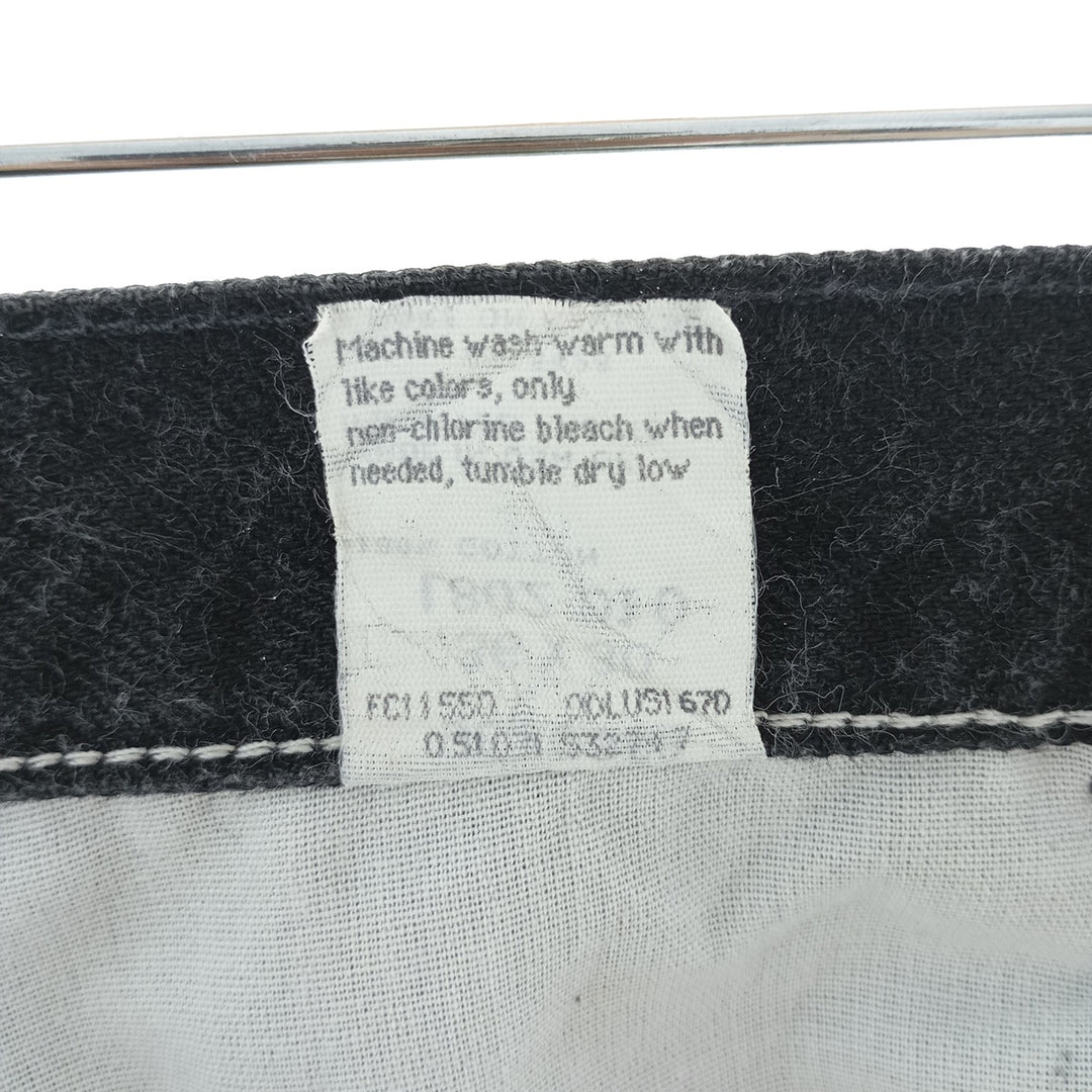 90'S Wrangler Black Denim Straight Denim Pants Made in USA Men's W35 Vintage /eaa403629