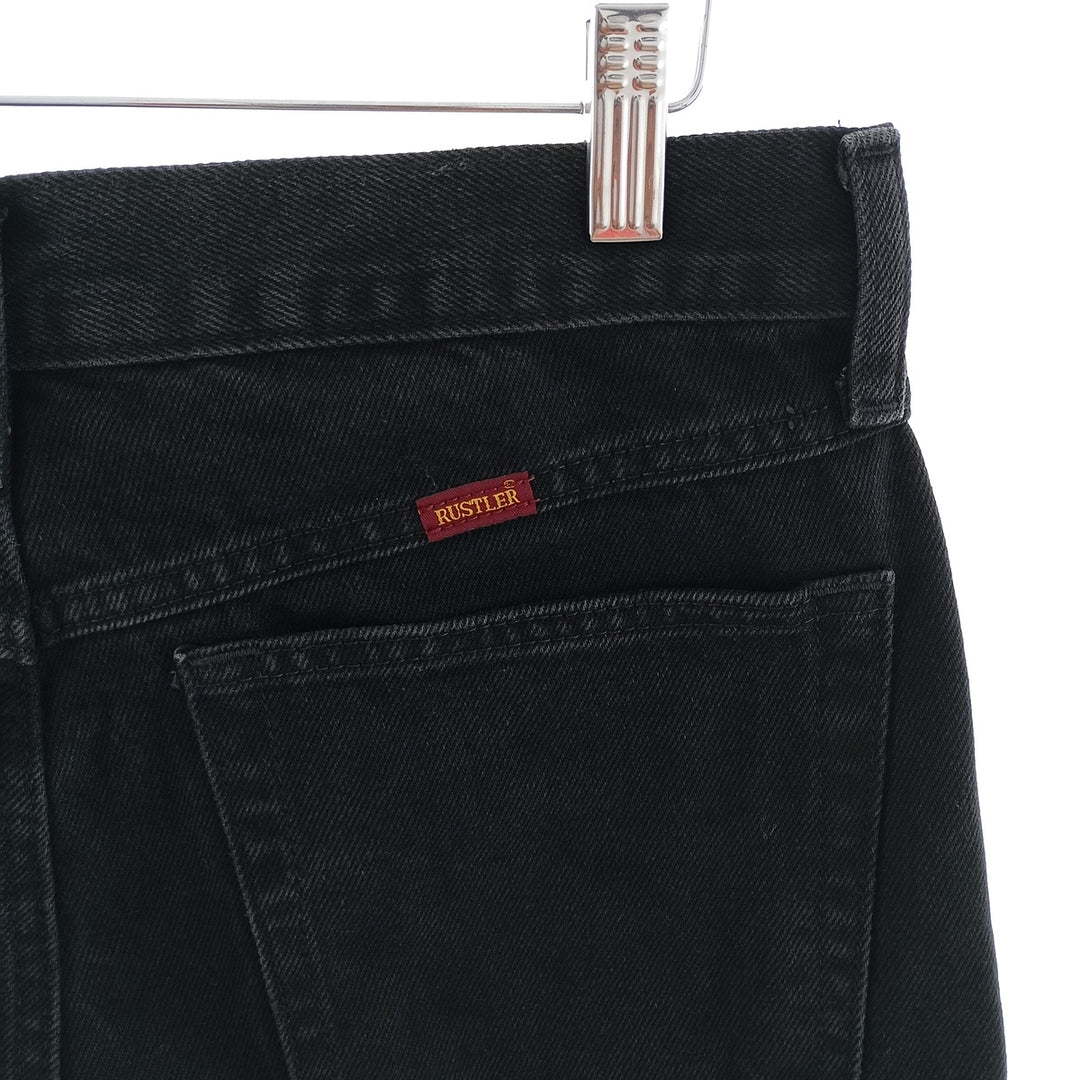 RUSTLER Black Denim Straight Denim Pants Men's W32 equivalent / eaa403650