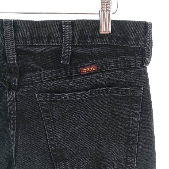 RUSTLER Black Denim Straight Denim Pants Men's W32 equivalent / eaa403652