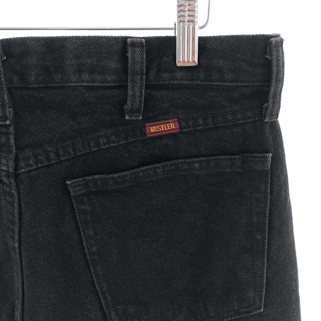 RUSTLER Black Denim Straight Denim Pants Men's W34 equivalent / eaa403655