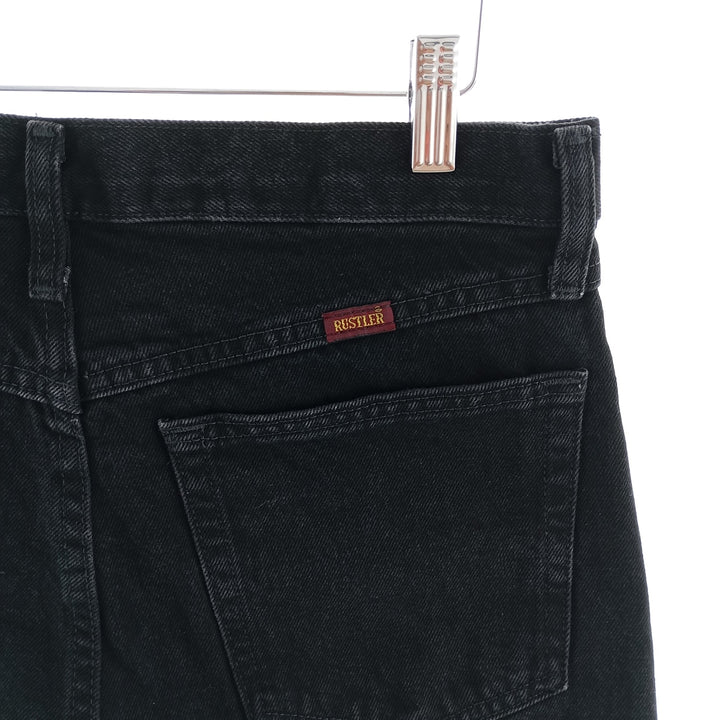 RUSTLER Black Denim Straight Denim Pants Men's W32 equivalent / eaa403657