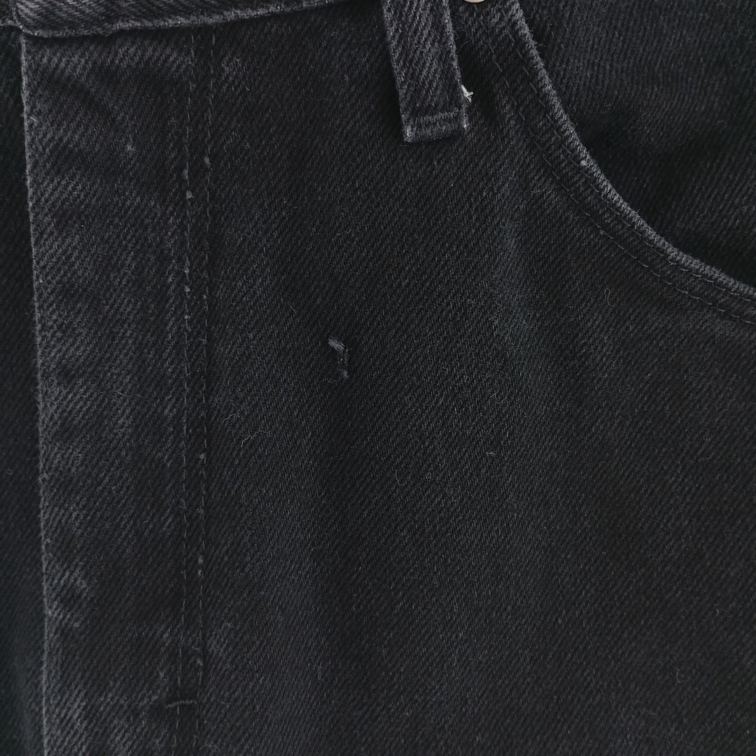 Wrangler Black Denim Tapered Denim Pants Men's W34 equivalent / eaa403660