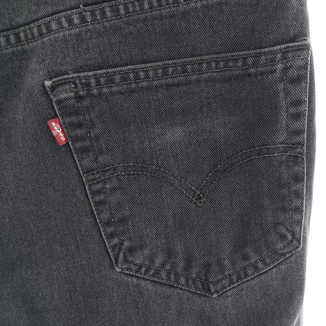 00'S Levi's 550 Relaxed Fit Black Denim Tapered Denim Pants Men's W34 equivalent / eaa403661