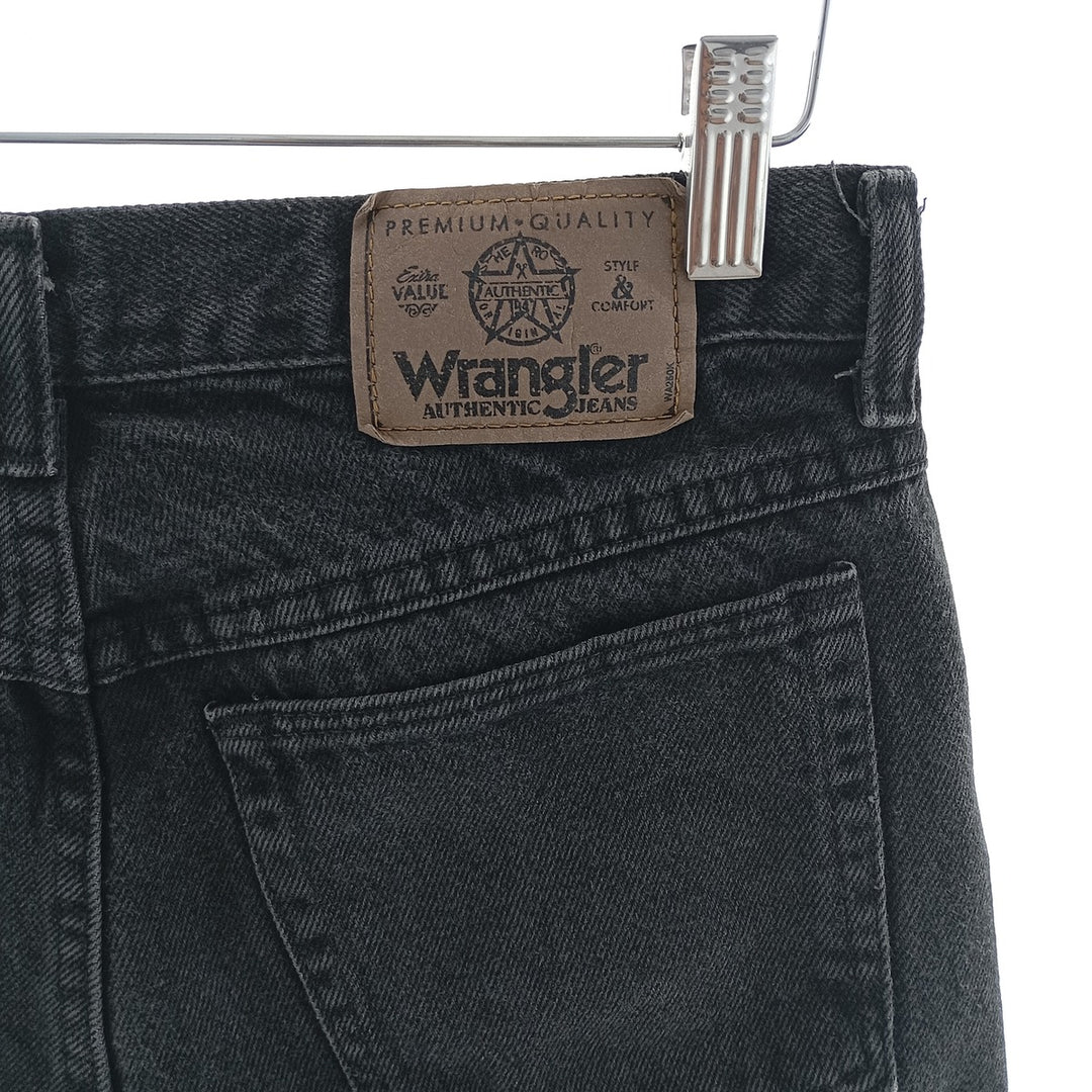 90'S Wrangler Black Denim Straight Denim Pants Men's W29 Vintage / eaa403664