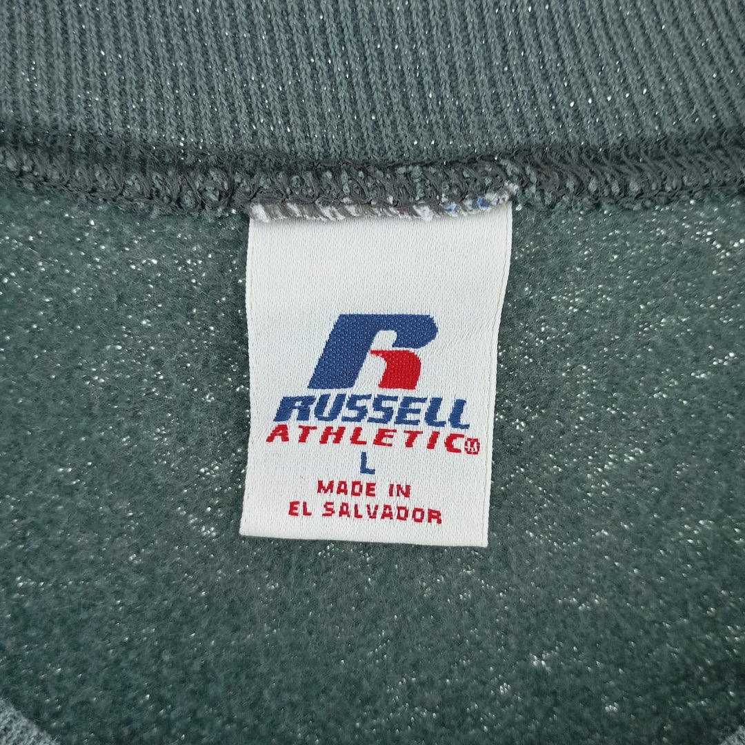 90'S ~ Russell plain blank sweatshirt, sweatshirt, men's size L, vintage / eaa403666