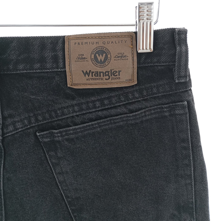 90'S Wrangler Black Denim Straight Denim Pants Men's W31 Vintage / eaa403680