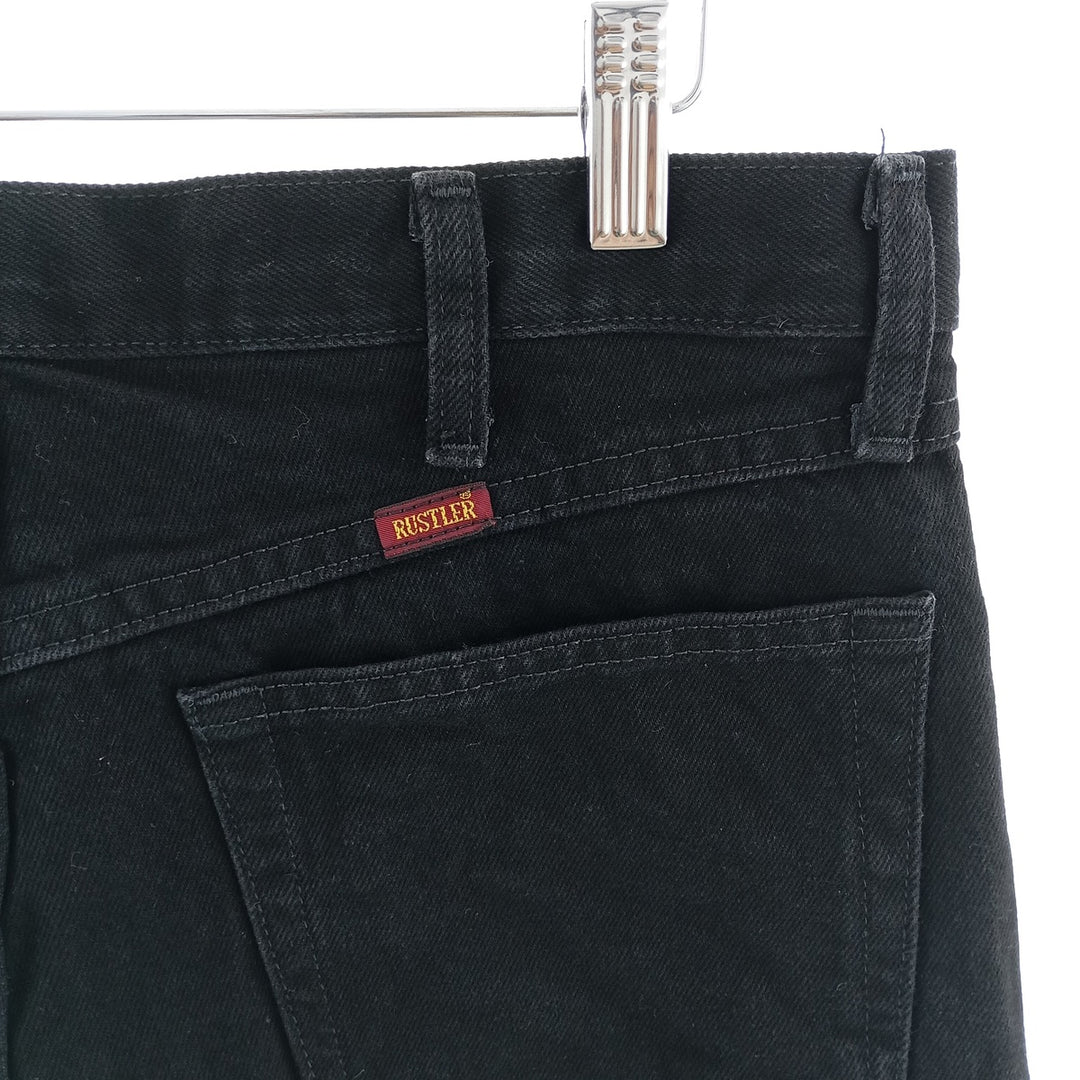 RUSTLER Black Denim Straight Denim Pants Men's W34 equivalent / eaa403682