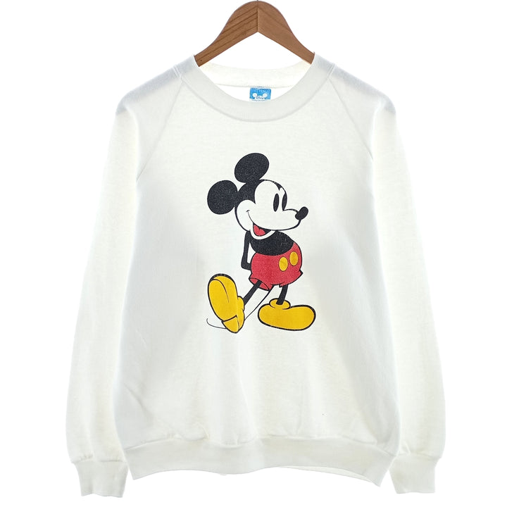 80'S Disney Mickey Mouse character sweatshirt, made in USA, men's XL size, vintage /eaa403683