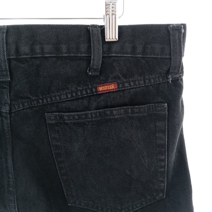 RUSTLER Black Denim Straight Denim Pants Men's W36 equivalent /eaa403684