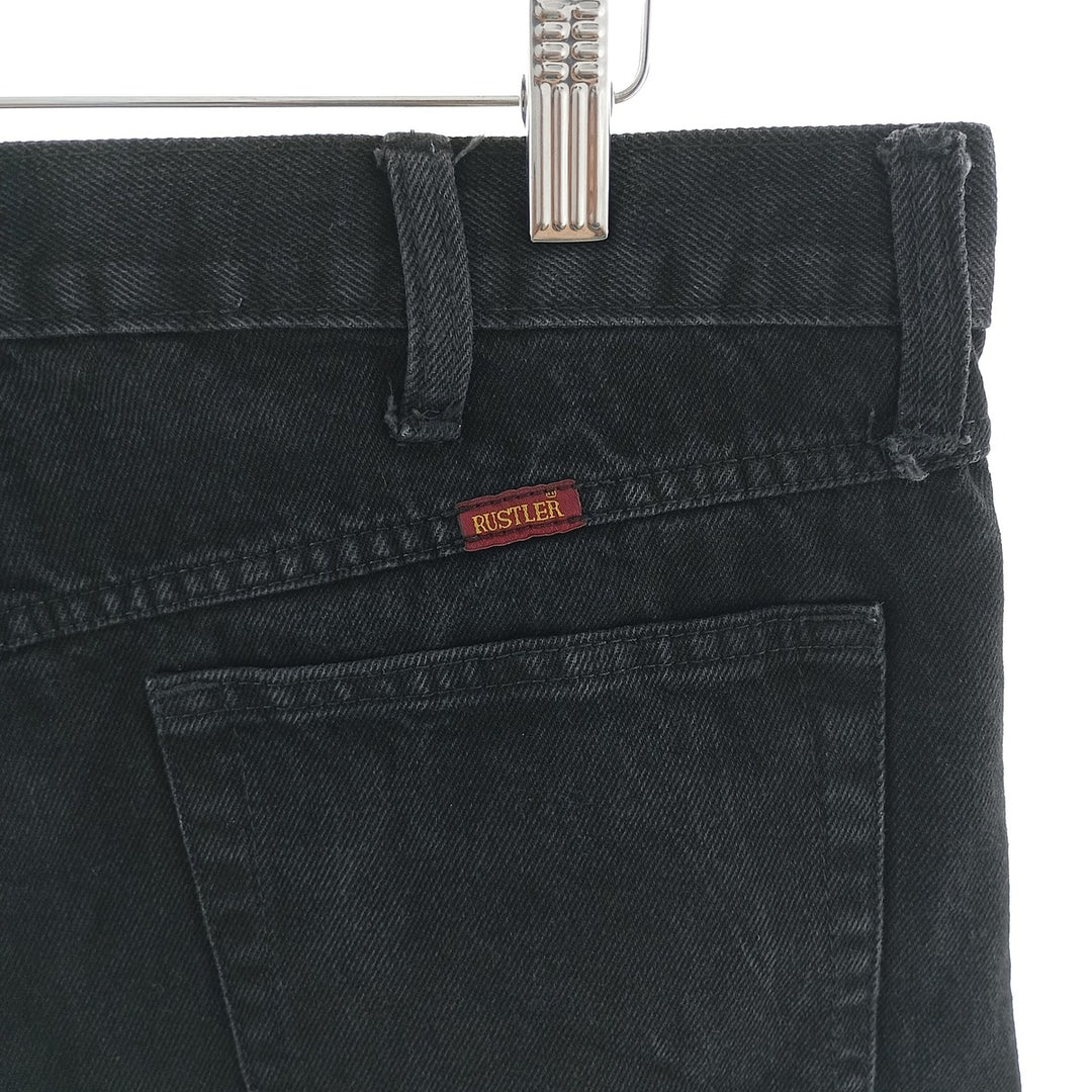 RUSTLER Black Denim Straight Denim Pants Men's W36 equivalent /eaa403684