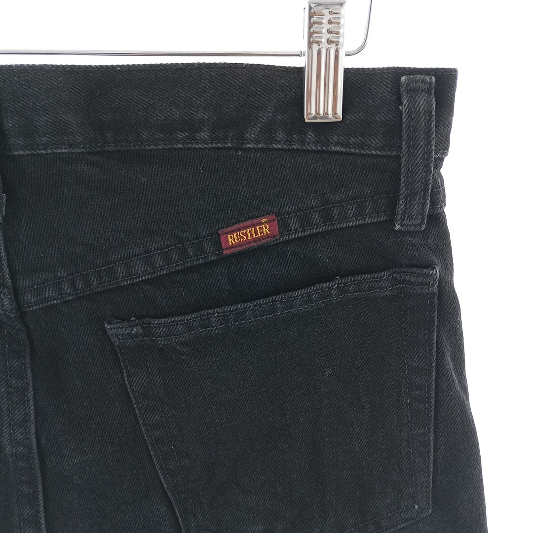 RUSTLER Black Denim Straight Denim Pants Men's W30 equivalent / eaa403686