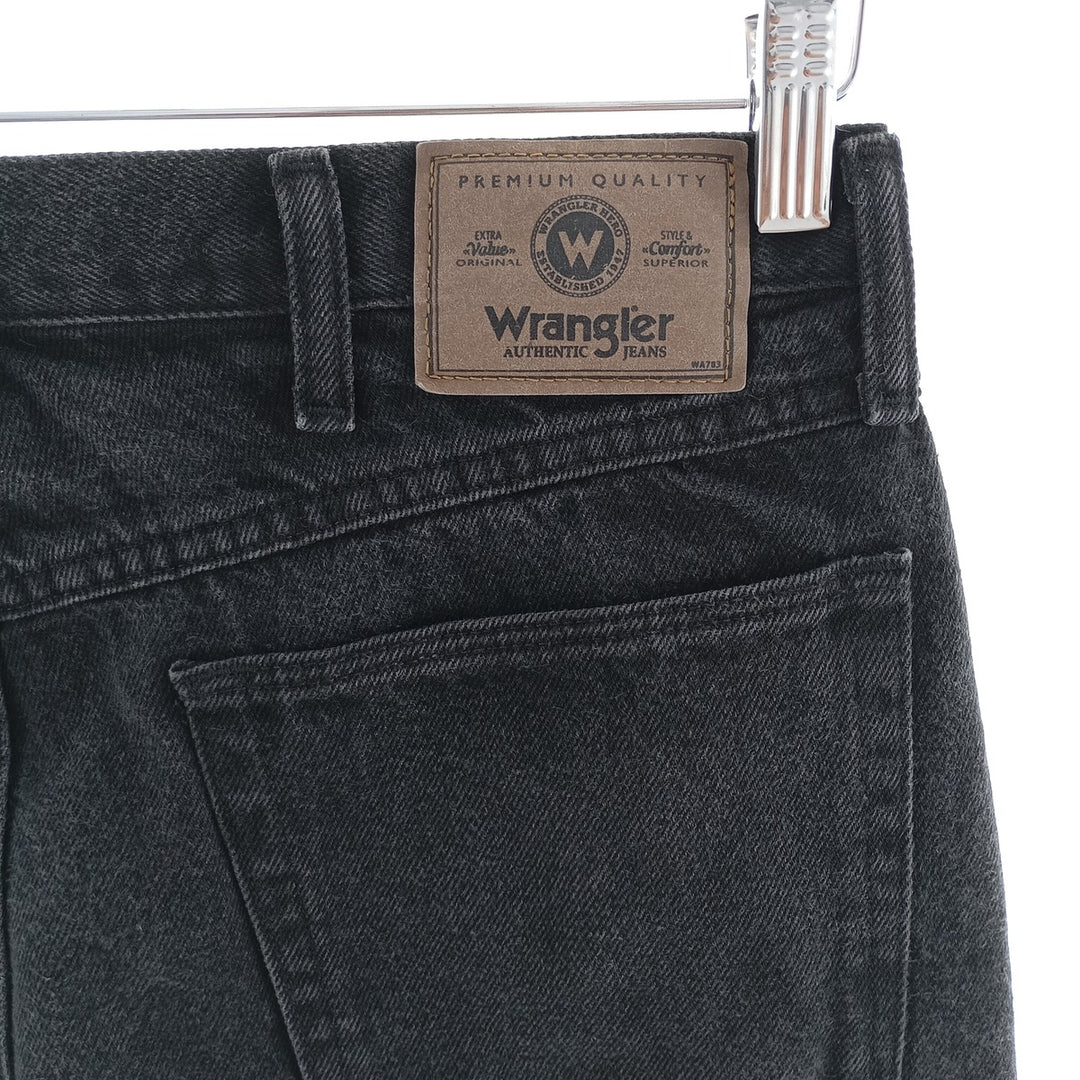 Wrangler Black Denim Tapered Denim Pants Men's W34 equivalent / eaa403702