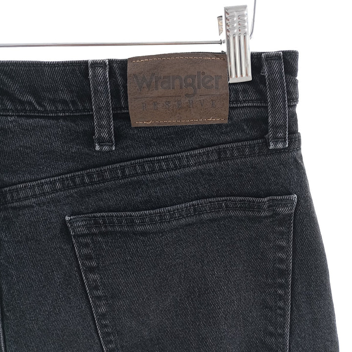 Wrangler RESERVE Black Denim Straight Denim Pants Men's W35 equivalent / eaa403703